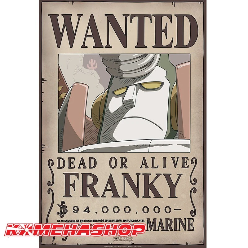 Affiche Wanted Franky - New World Prime 1 Affiche Wanted Franky - New World Prime