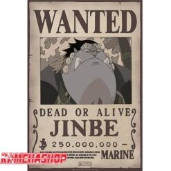 Affiche Wanted Jinbe