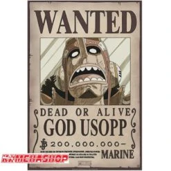 Affiche Wanted Ussop - New World Prime