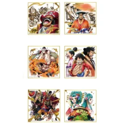 One Piece - Set De 6 Shikishi - Ichiban Kuji V2